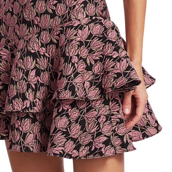 Monique Lhuillier “Rita Ruffled Mini Dress.” - Picture 4 of 4